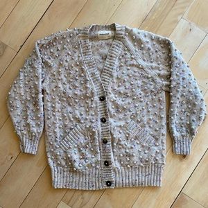 Misha & Puff iris long cardigan - merino wool - xs/s